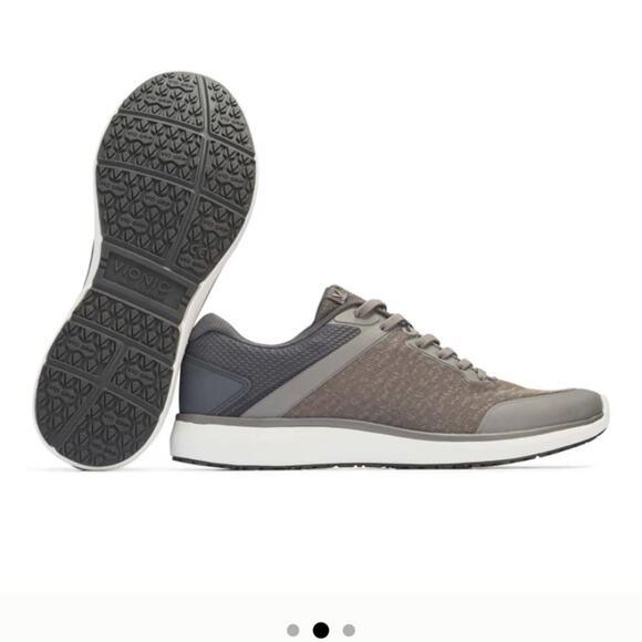 Vionic Landon Mens Grey Gray Professional Sneaker size 10 - Picture 2 of 11